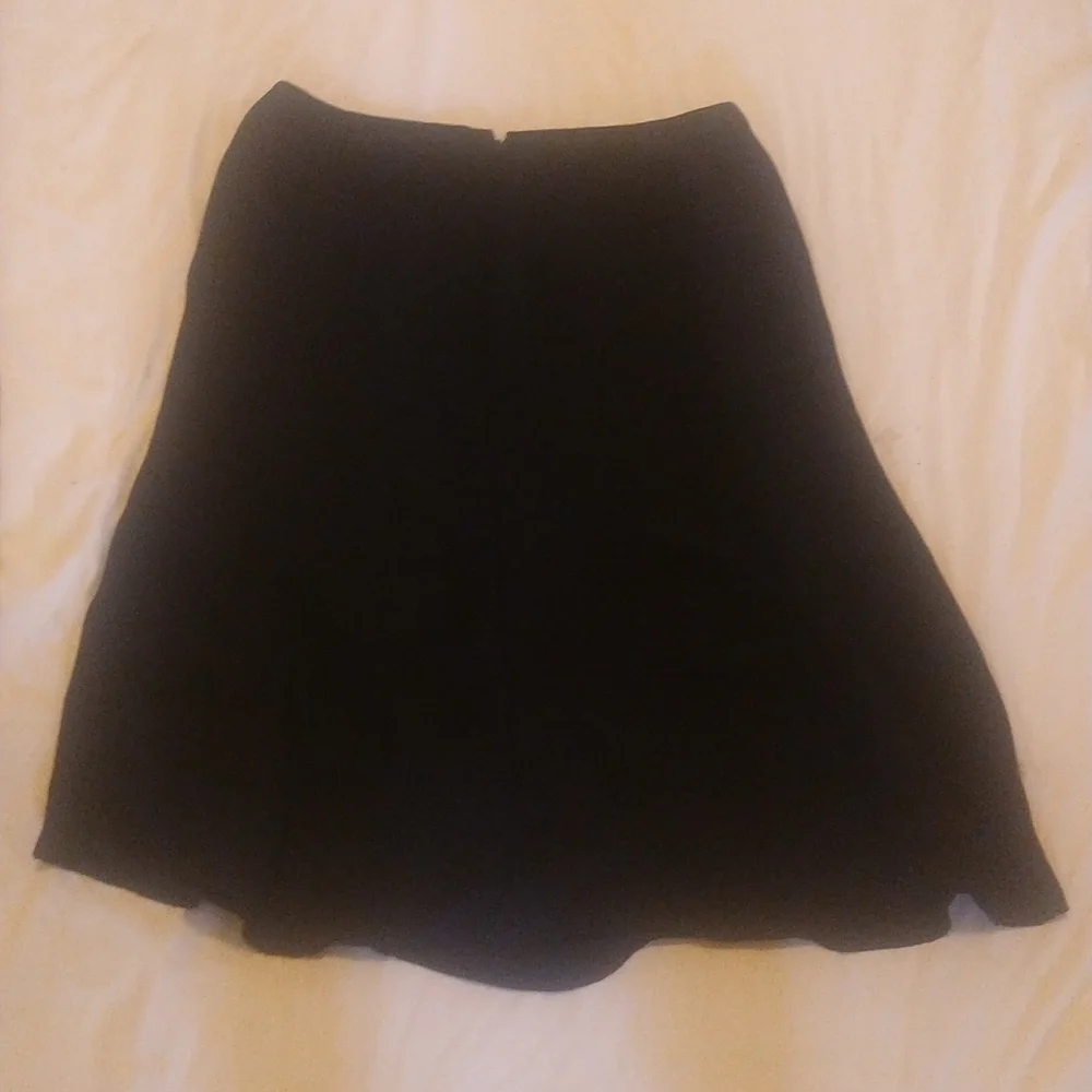 Woman's Skirt George Me by Mark Risen Black Size 14  100% Polyester - Picture 3 of 8